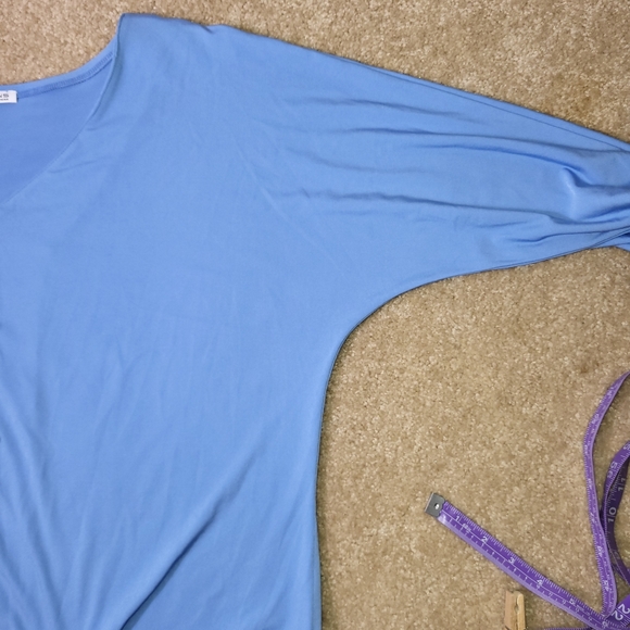 Notations Front Tie buttoned Blouse - Picture 6 of 7